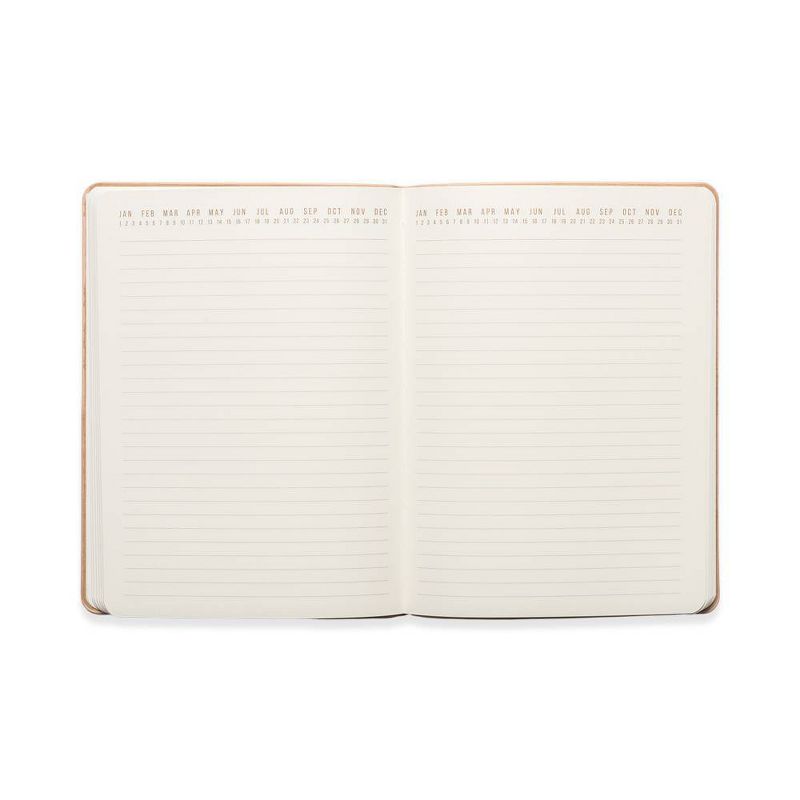 Leatherette Storage Journal Khaki Rainbow - DesignWorks Ink