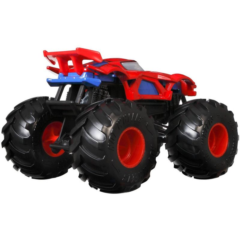 Hot Wheels Monster Truck 1:24  Scale Marvel Spider-Man Vehicle