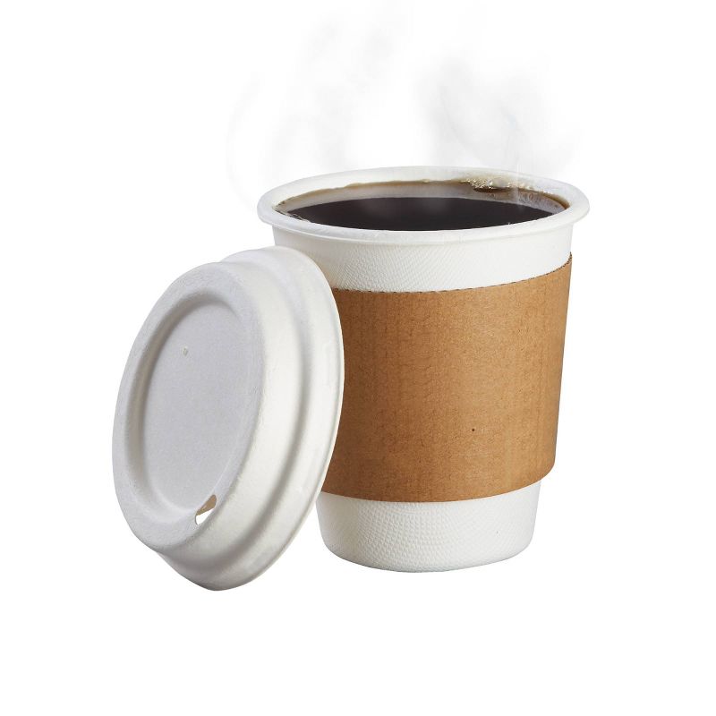 Matter 100% Compostable Hot Cups and Lids - 10ct/12oz