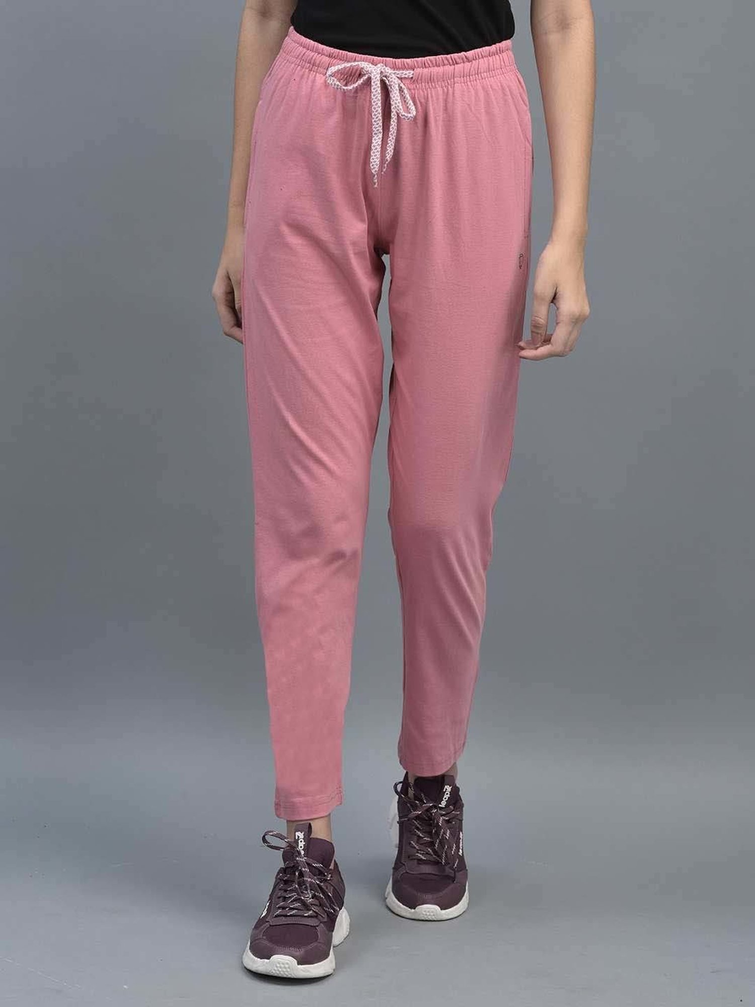 Dollar Pink Cotton Track Pants