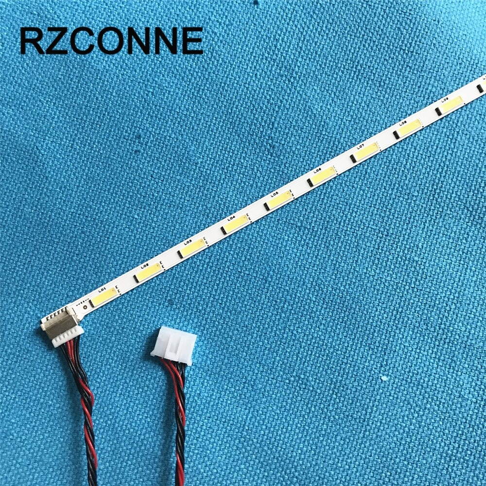 533mm LED Backlight Lamp strip Aluminum plate 44 leds 44V For 23.6 inch LCD Monitor High light with 4pin-6pin cable New