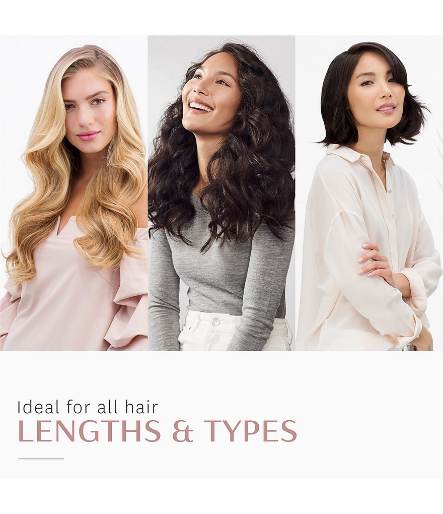 T3 Volume 2.5 White & Rose Gold Round Brush