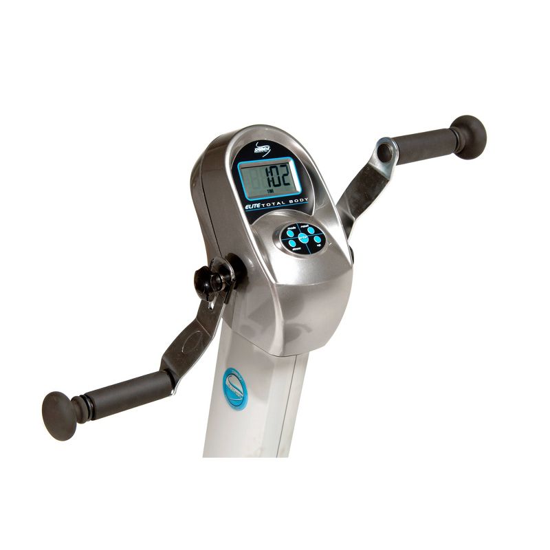 Body Flex Sports Body Rider BRF700 Stationary Full Body Cardio Exercise Upright Fan Bike with Dual Action Handlebars and Adjustable Seat