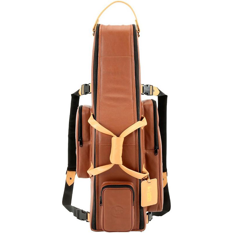 Gard Designer Leather Tenor Saxophone Gig Bag Brown Black
