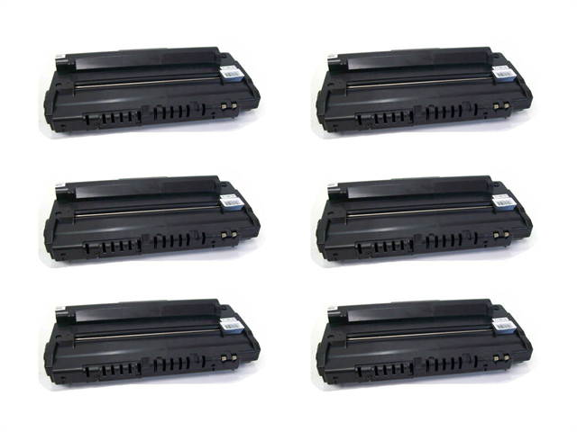 Cisinks &reg; 6 Pack Compatible Samsung ML1710 ML-1710 ML 1710 Black Toner Cartridge For Samsung ML-1710D3 ML1710D3