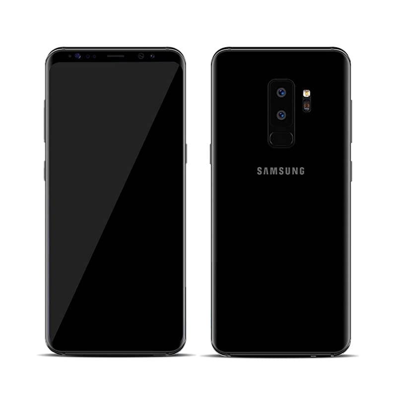Galaxy S9+, 64GB, Midnight Black -Fully Unlocked (Renewed)