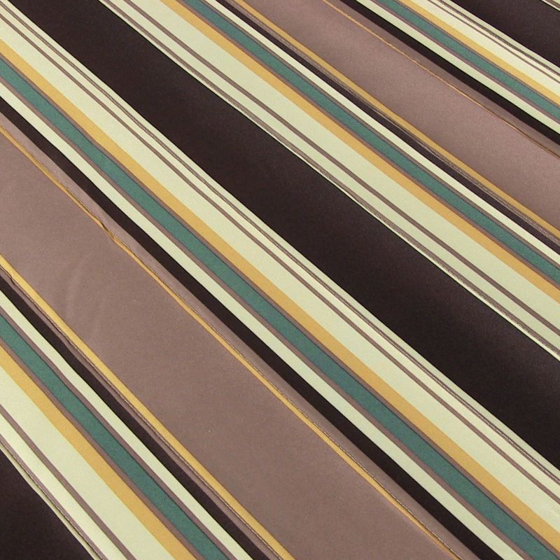 Sorbus Brazilian Double Hammock with Stand - Green, Blue Stripes