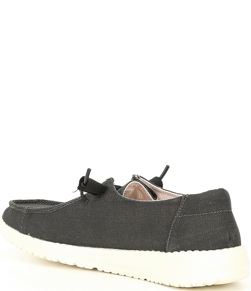 Hey Dude Women's Wendy Washable Chambray Slip-Ons