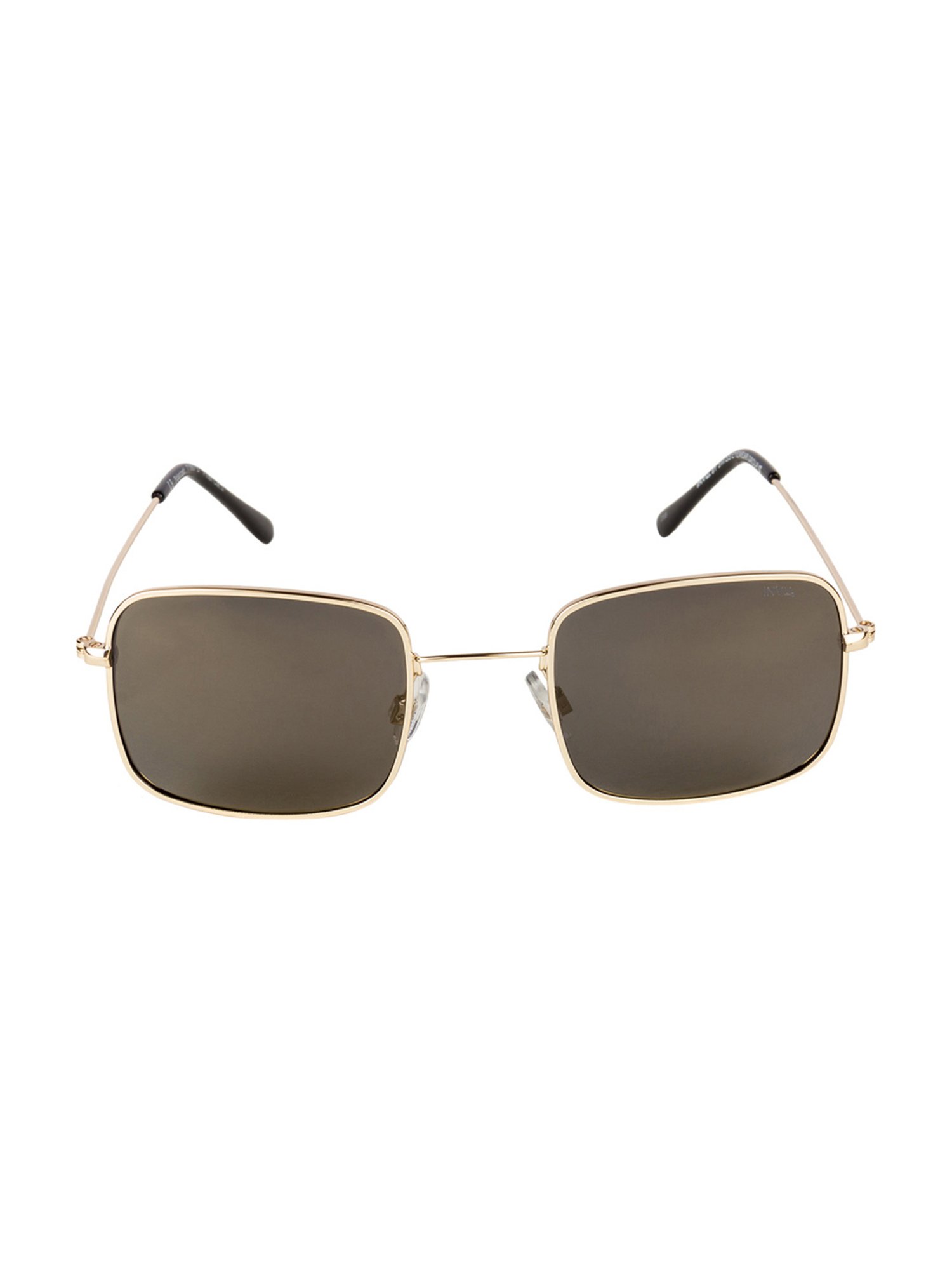 INVU Green Rectangular UV Protection Sunglasses for Men