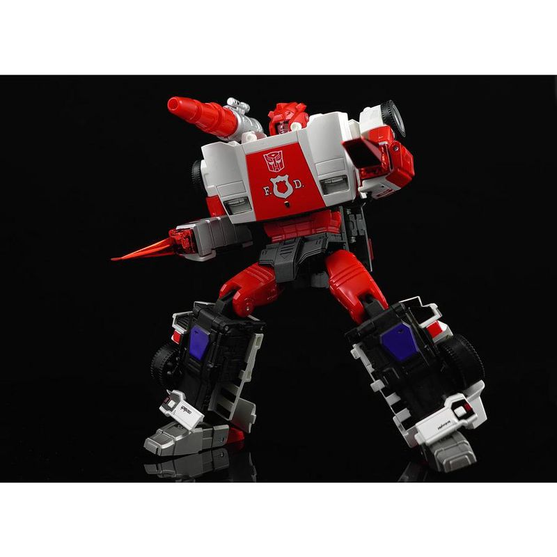 DW-P09RA Red Metal Piledrivers for MP-14 Red Alert | Dr. Wu Upgrade Kit Action figure accessories