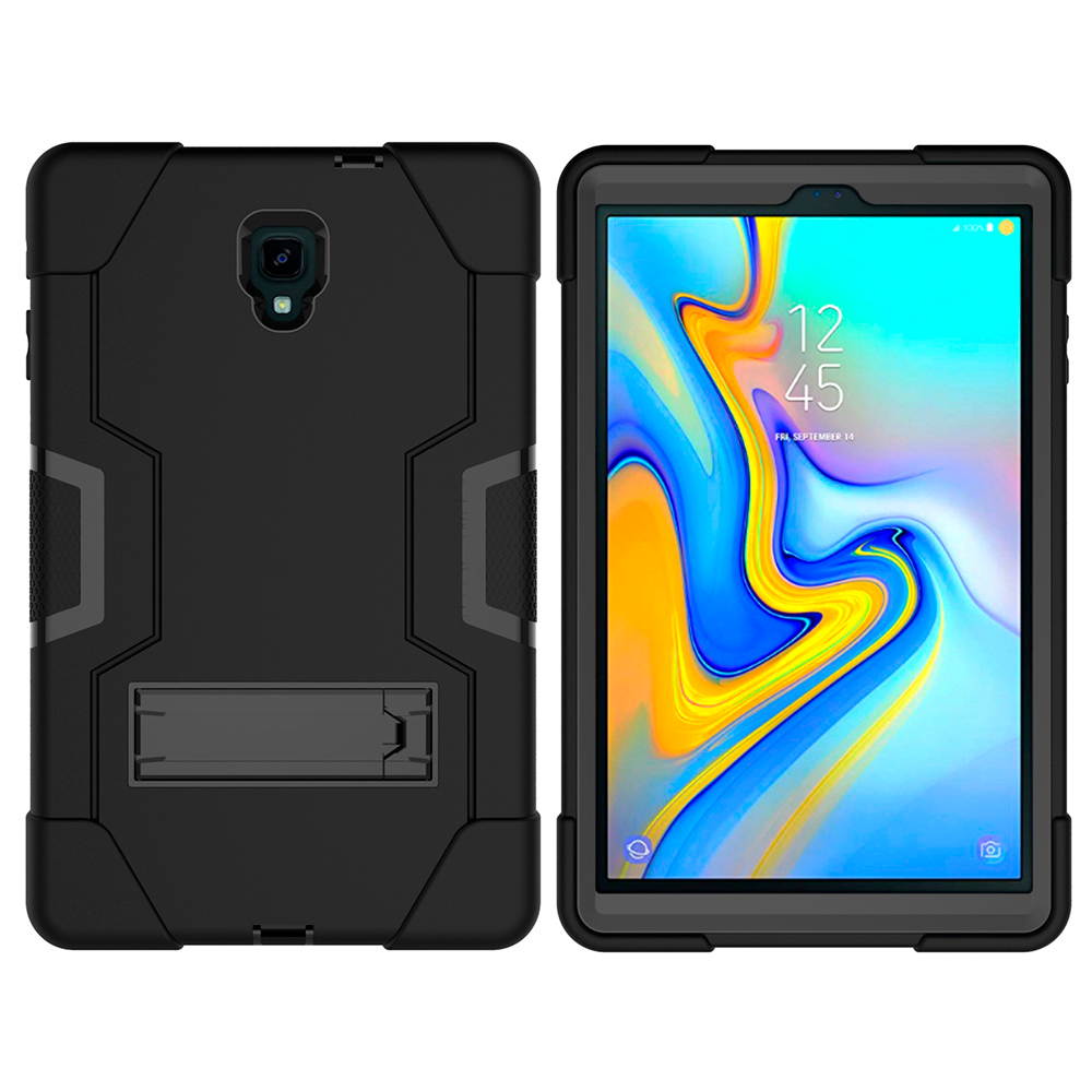 Galaxy Tab A 10.5 2018 Case,Mignova 3 Layer Heavy Duty Hybrid Shockproof Silicone+Hard PC Bumper Full-Body Protective Case Cover with Stand for Samsung Galaxy Tab A 10.5 SM-T590/T595