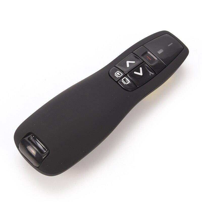 2.4Ghz USB RF Wireless Presenter Handheld Pointer PPT Remote Control with Red Laser Pointer Pen for Power Point Presentation