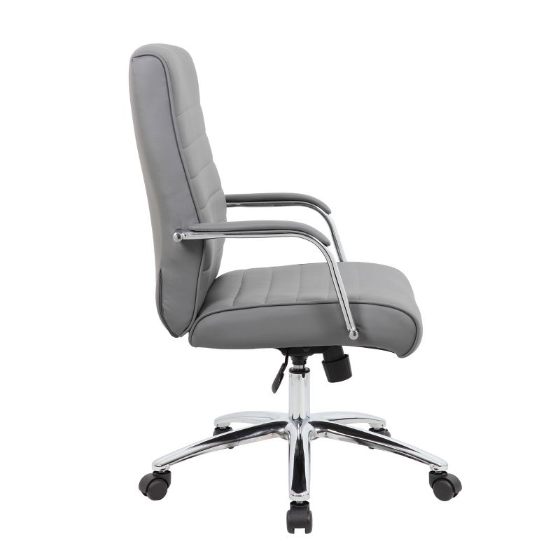 Executive Conference Chair Gray - Boss Office Products