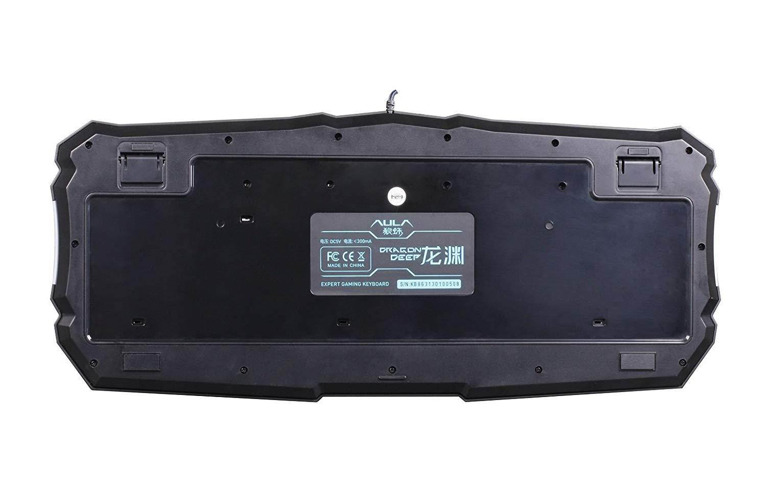 AULA SURPRISE DRAGON DEEP Backlit Wired USB Gaming Keyboard colorful companny