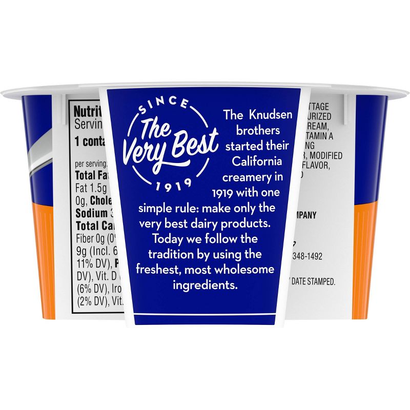 Knudsen Strawberry Cottage Cheese Doubles - 4.7oz