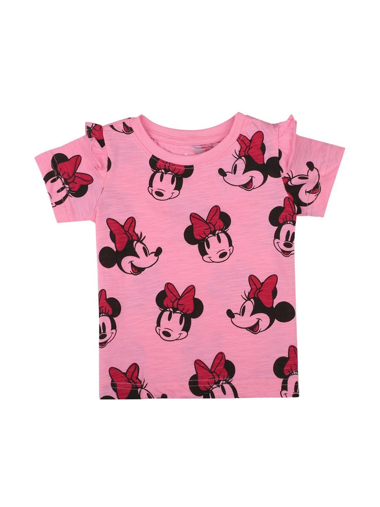 VASTRAMAY Girls Green Printed Clothing Sets