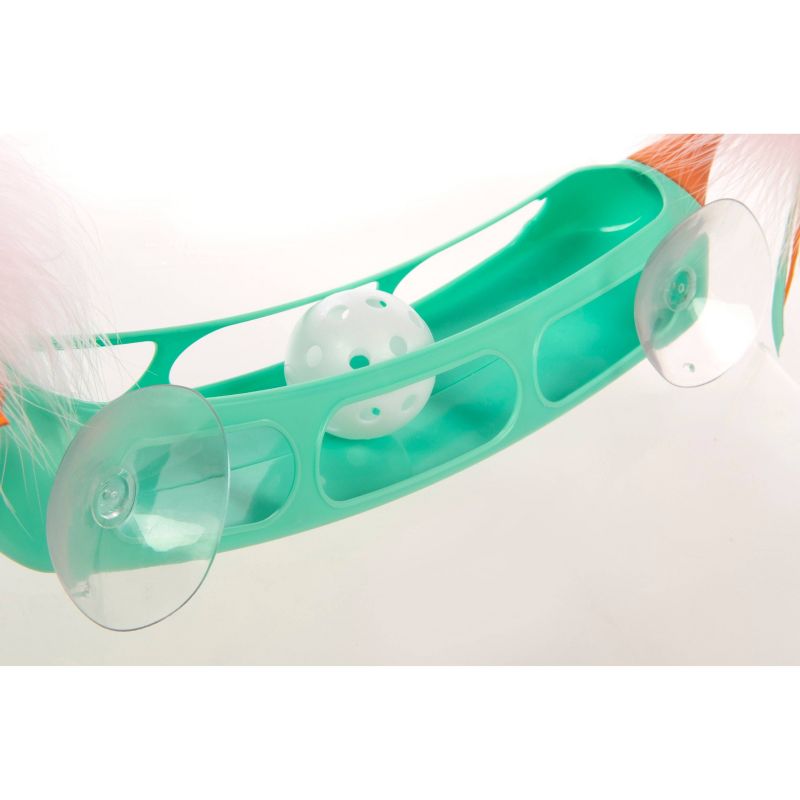 SmartyKat Track Tipper Suction Cup Ball Cat Toy