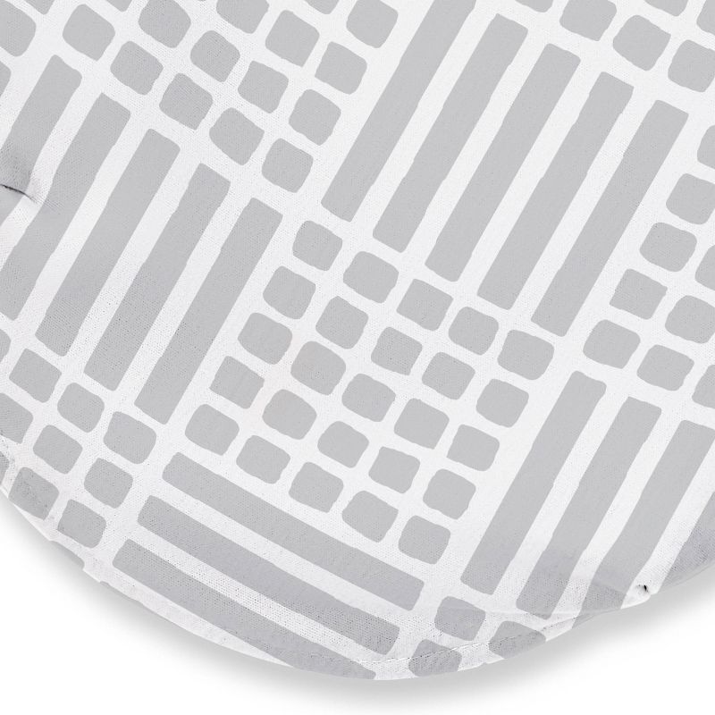 SwaddleMe Whisper Quiet Swaddle with Easy Change Newborn S/M - Square Dance