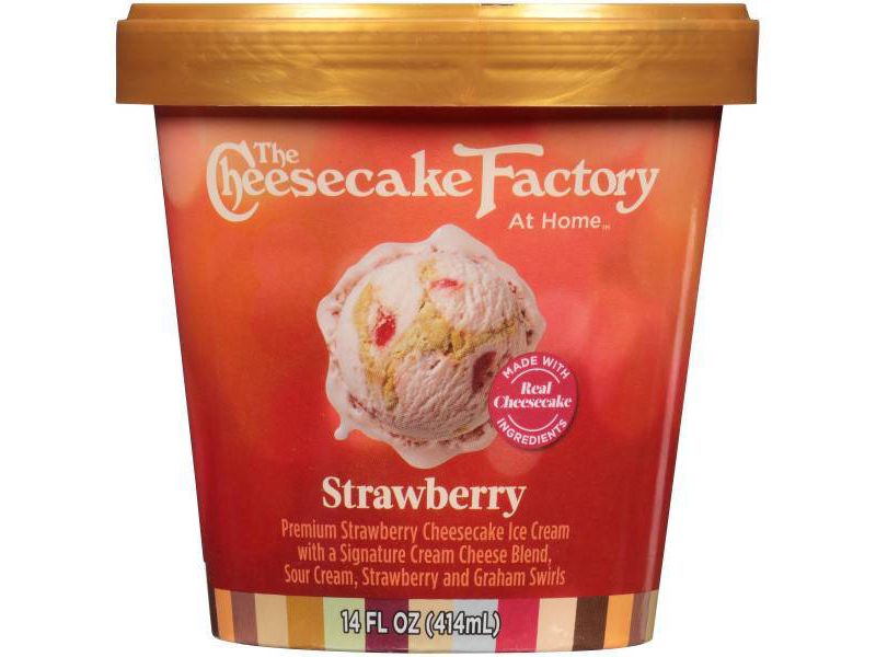 Cheesecake Factory Strawberry Ice Cream - 14oz