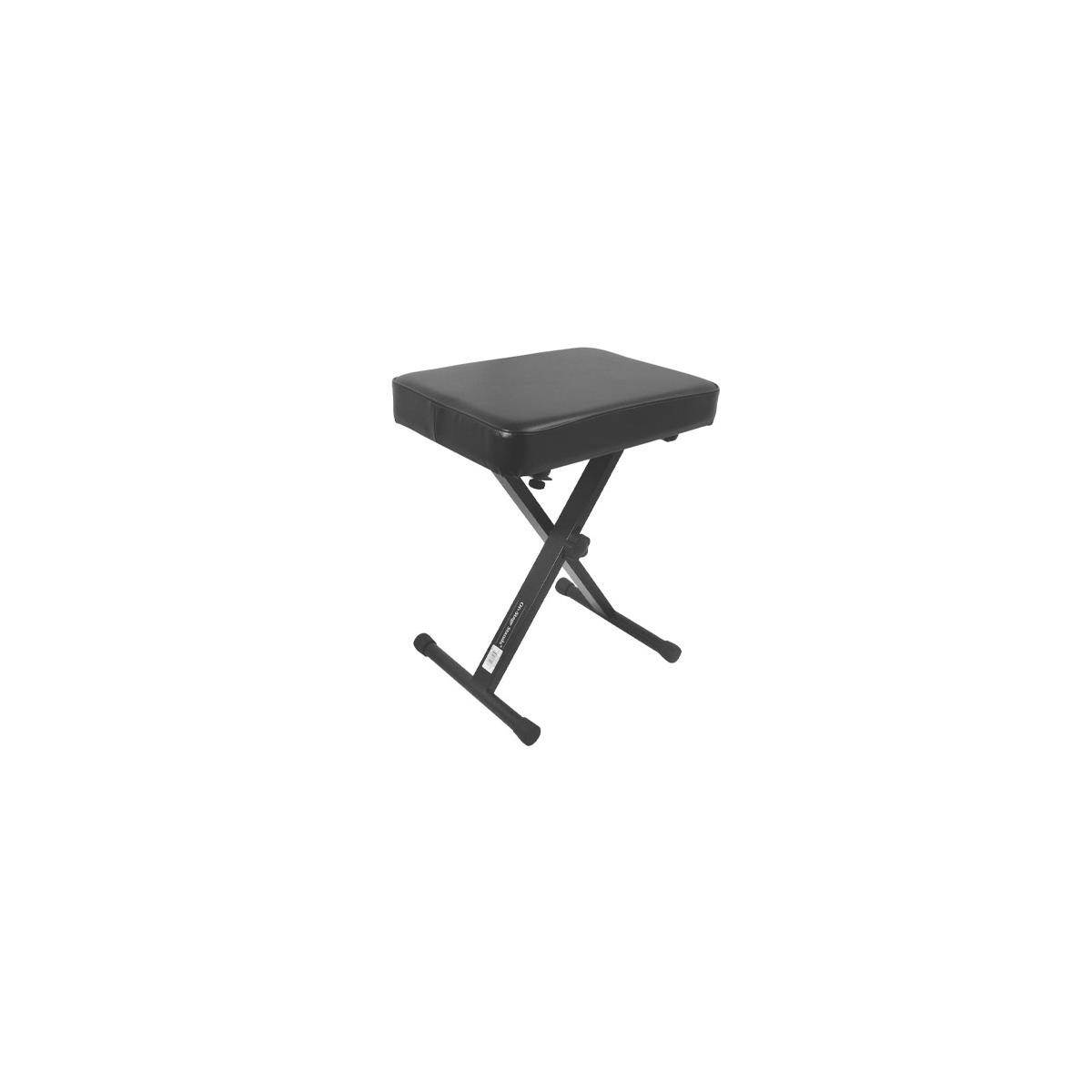 On Stage KT7800 Three-Position X-Style Bench Black