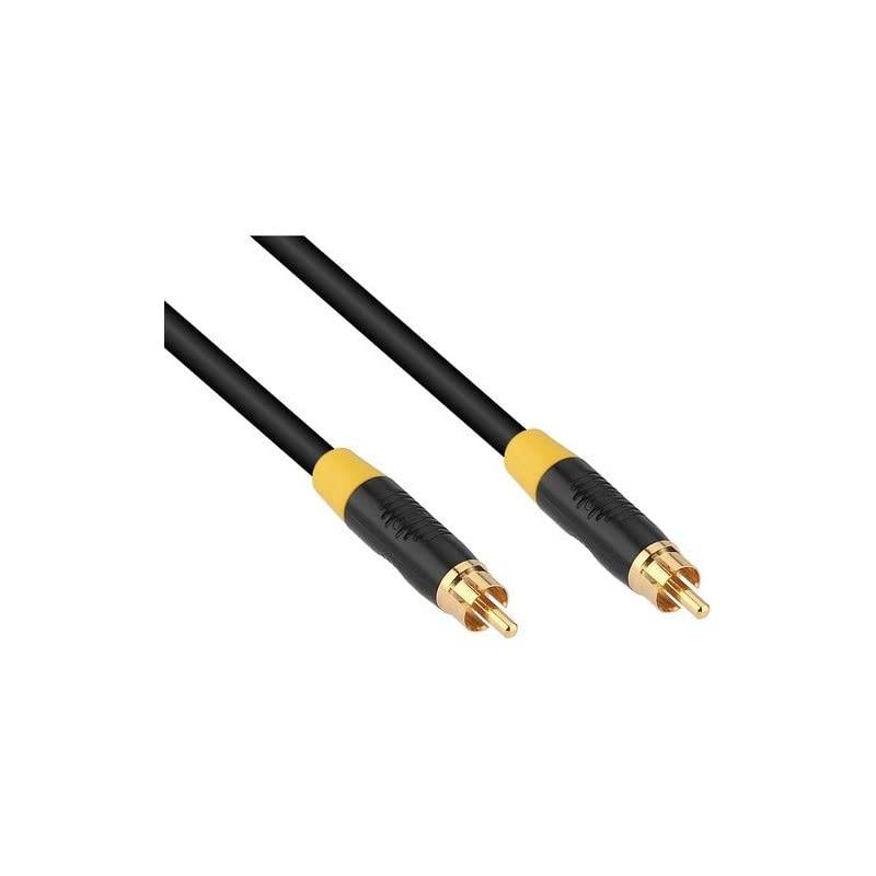 Premium Series RCA Male to RCA Male Cable 15 ft