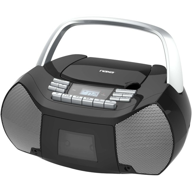 NAXA(R) NPB-268 Portable CD/Cassette Boom Box