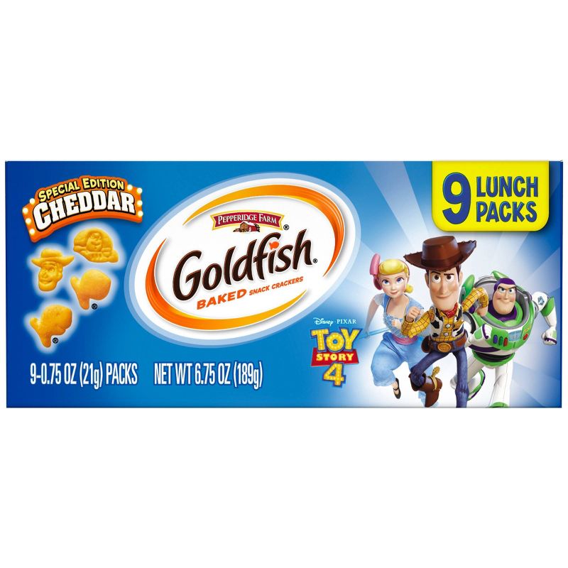 Goldfish Toy Story Cheese Crackers - .75oz/9ct