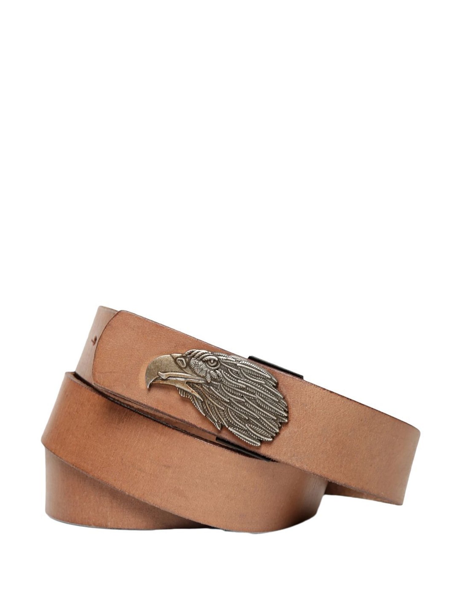 Art N Vintage Brown Leather Waist Belt For Men