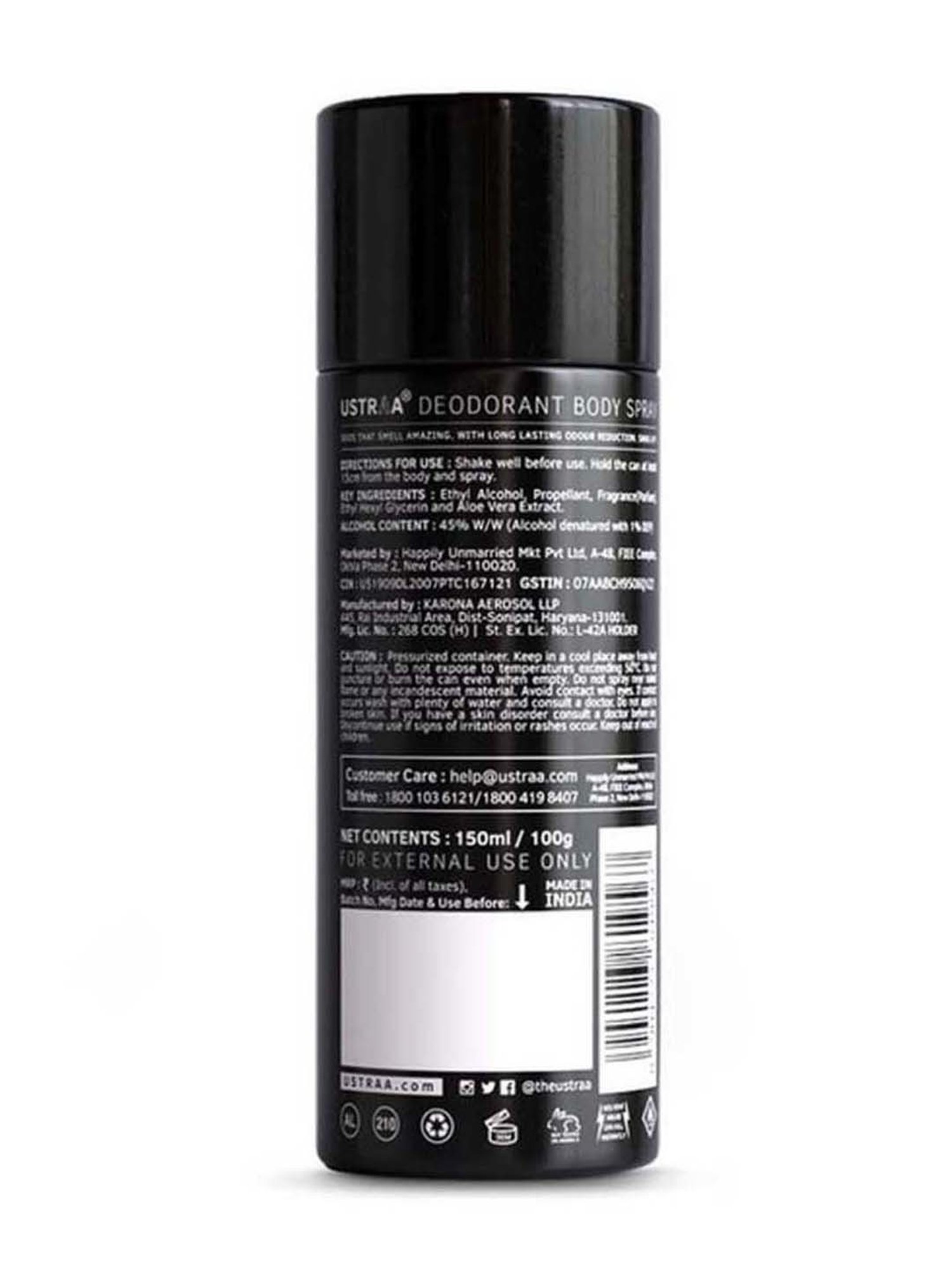 Ustraa Ayurvedic Beard Growth Oil & Hair Growth Vitalizer Combo