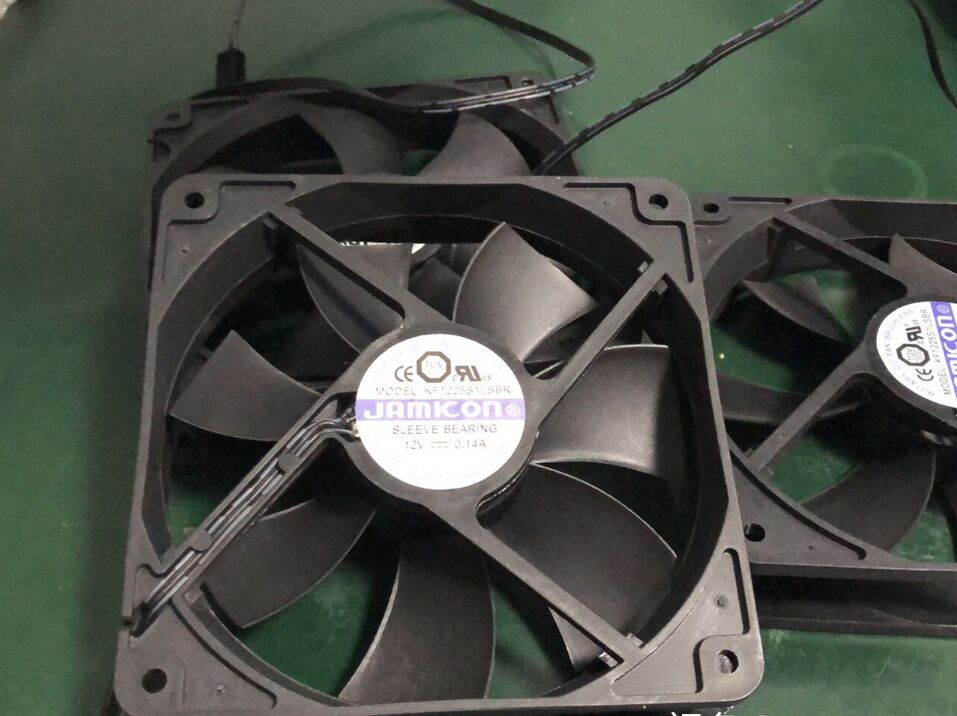 12v 80mm Cooling Fan Long Wire 80x80x10mm DC PC Computer Case Cooler 8010 2-Pin