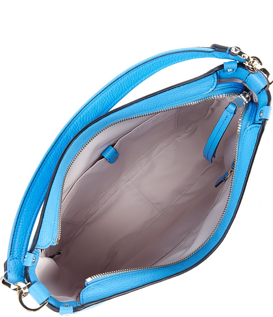 kate spade new york Pebbled Leather Roulette Large Hobo Bag