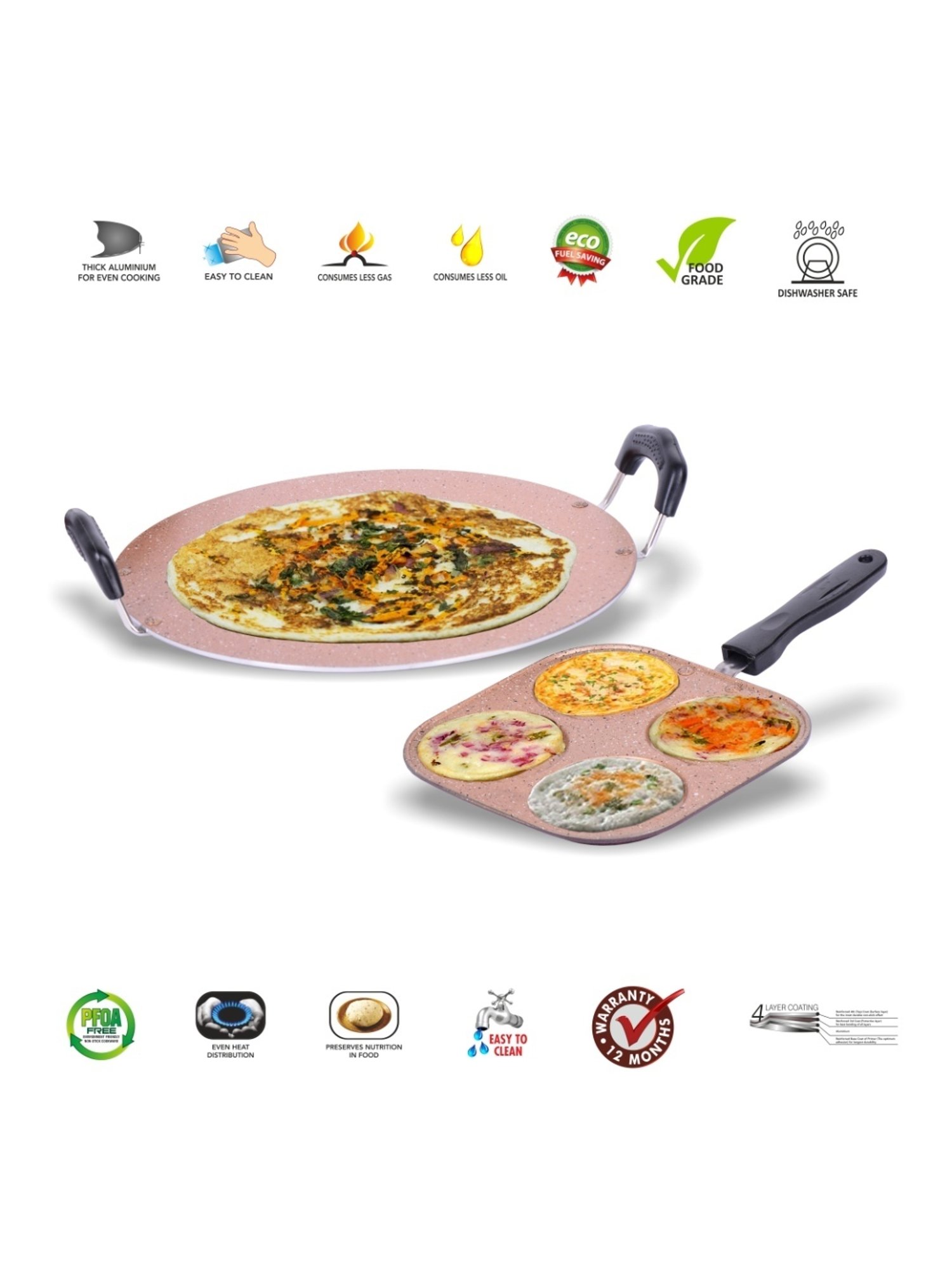 HAZEL Silver Induction Bottom Tope Stainless Steel Patila - 17.7 cm (2500 ml)