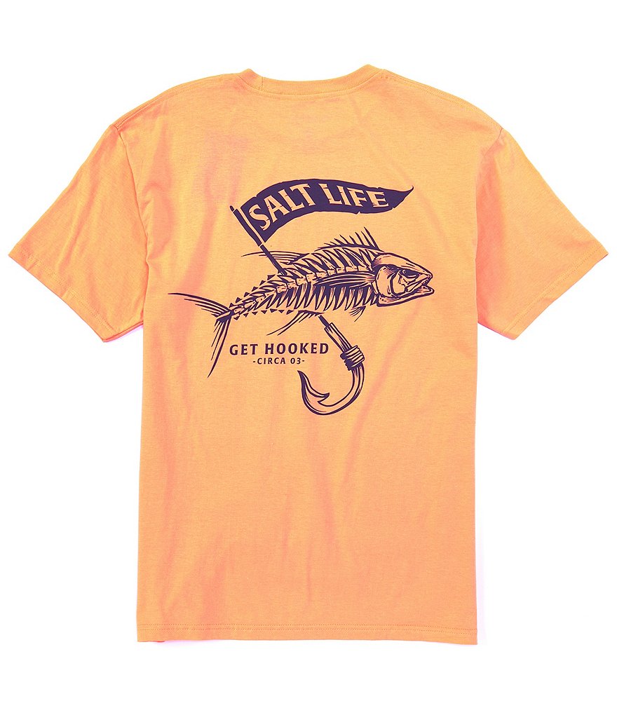 Salt Life Short-Sleeve Tuna Bones Graphic T-Shirt