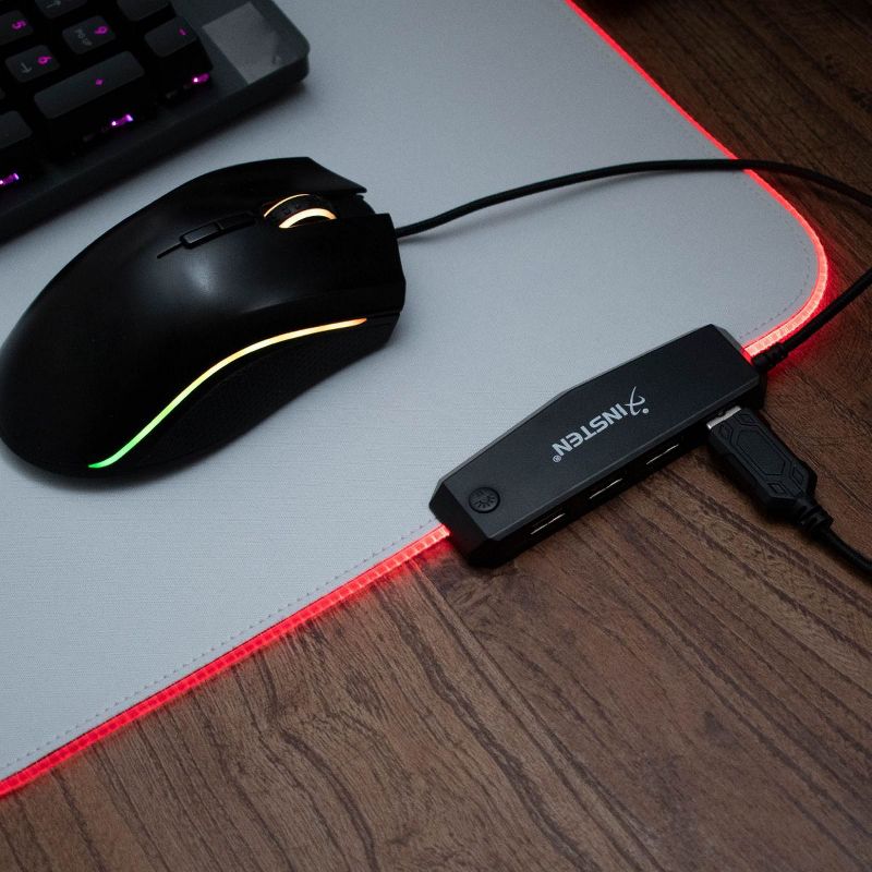 Lenovo Legion M200 RGB Gaming Mouse-WW - Optical - Cable - Black - USB - 2400 dpi - Scroll Wheel - 5 Button(s) - Symmetrical