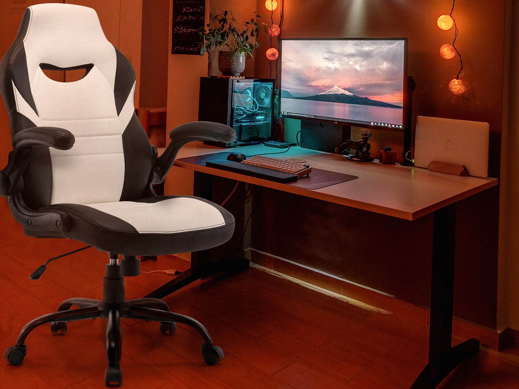 STARSPACE Cost-effective Gaming Chair Durable And Comfortable Ergonomic Adjustable Racing Game Desk Chair