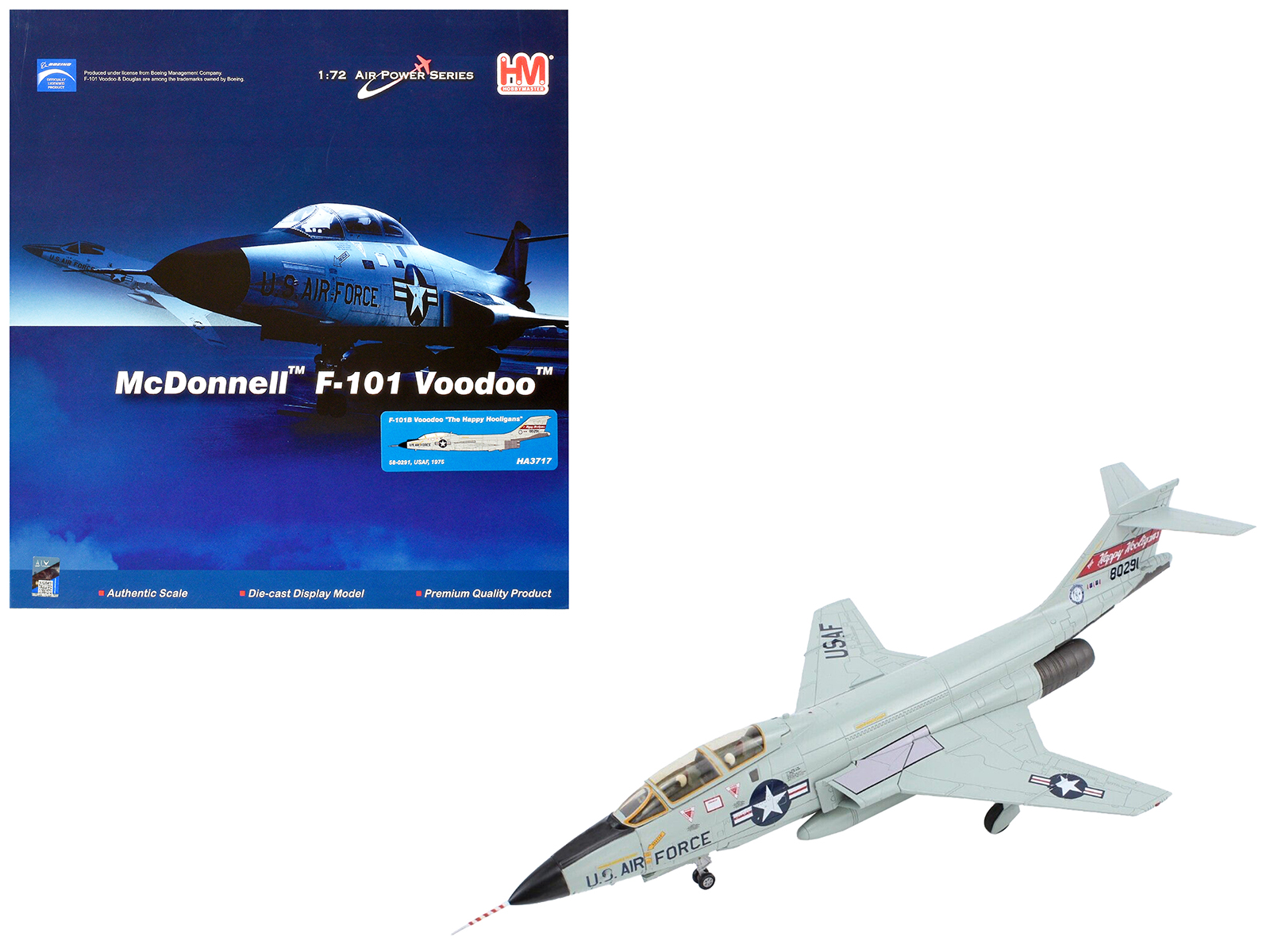 McDonnell Douglas RF-4E Phantom II Fighter Aircraft 57-6907 JASDF "501 SQ Final Year 2020" "Air Power Series" 1/72 Scale Model by Hobby Master