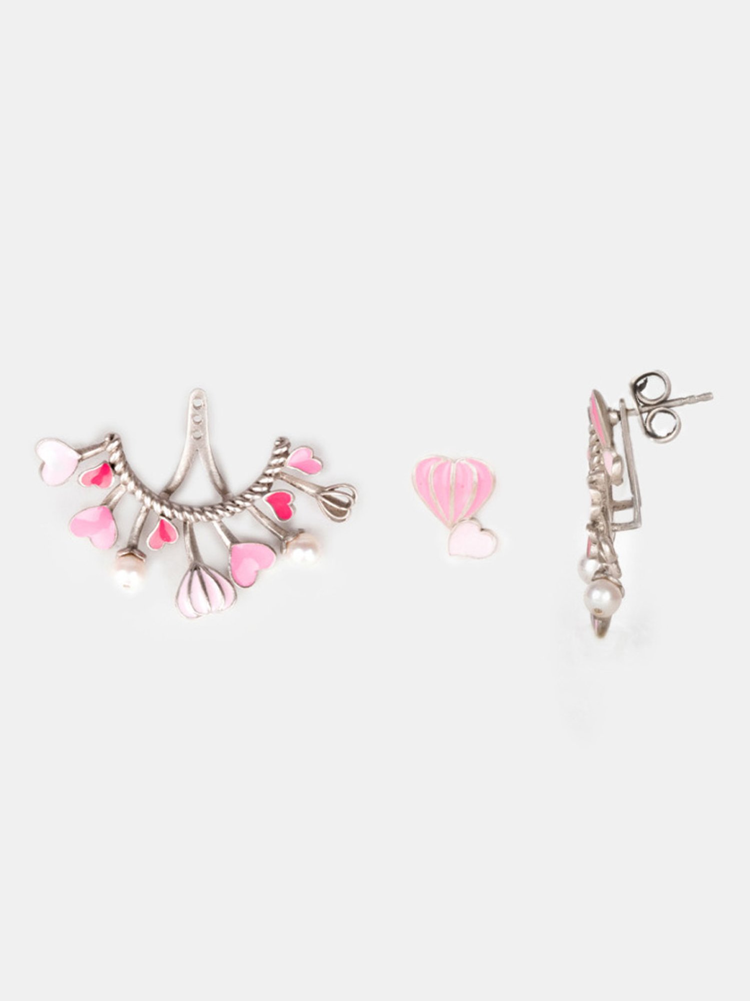 Shaya 92.5 Sterling Silver For the Love of Pushing Boundaries Earrings for Women