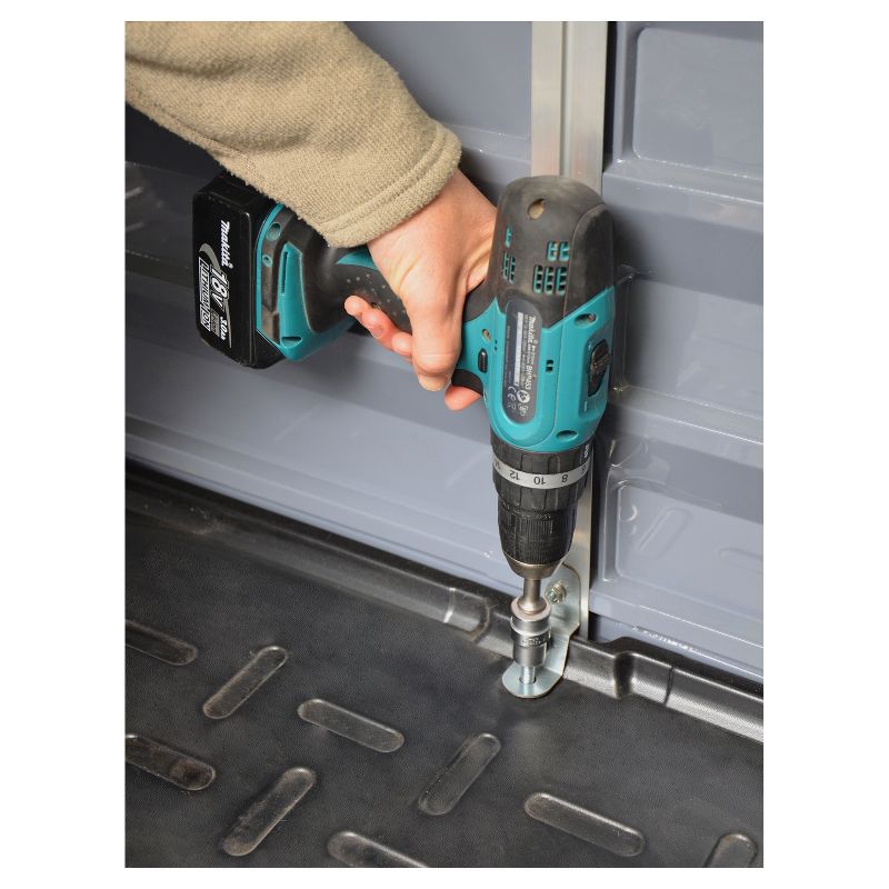 6'X5' Skylight Shed - Gray - Palram