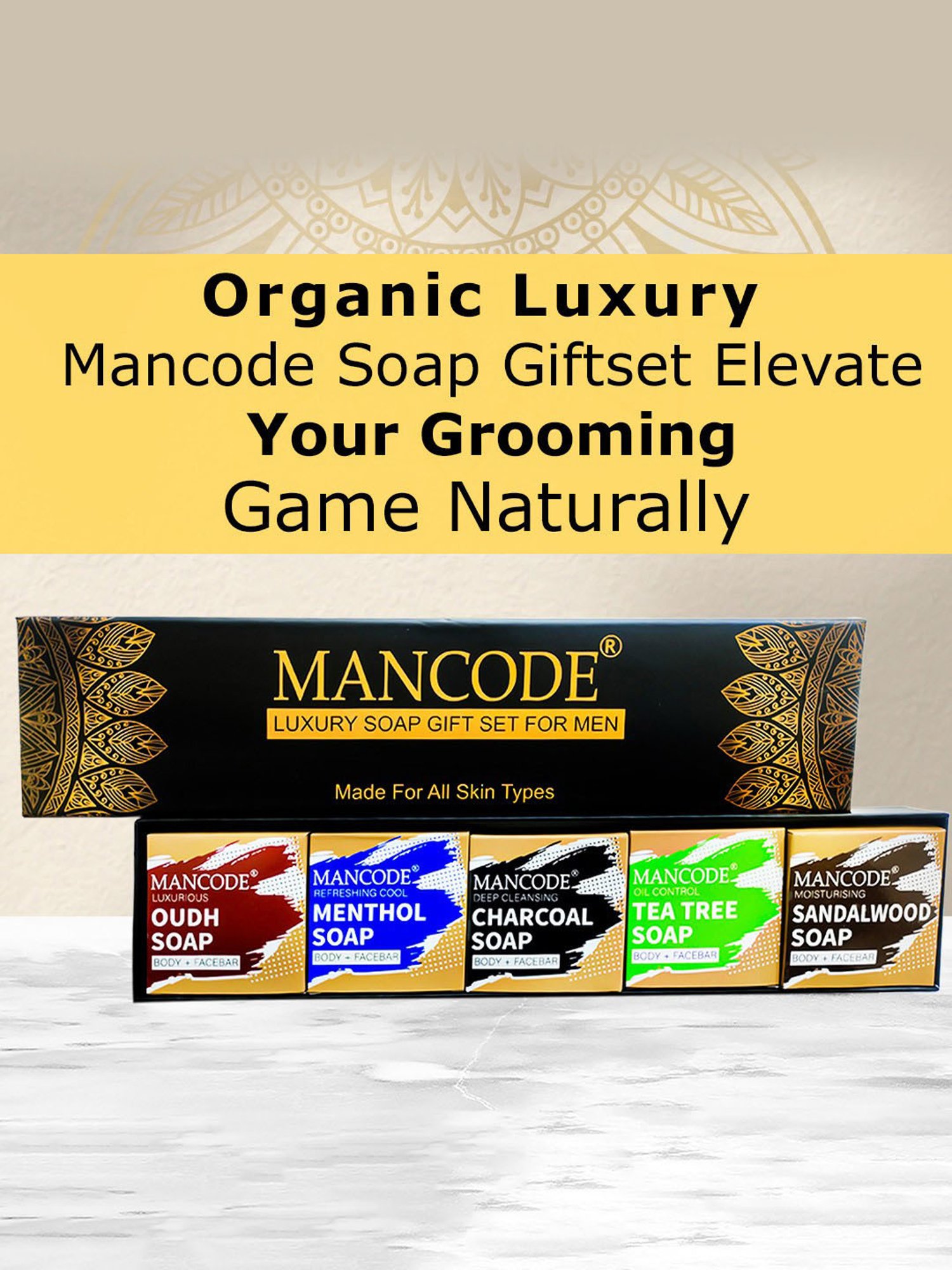 Mancode Luxury Soap Gift Set
