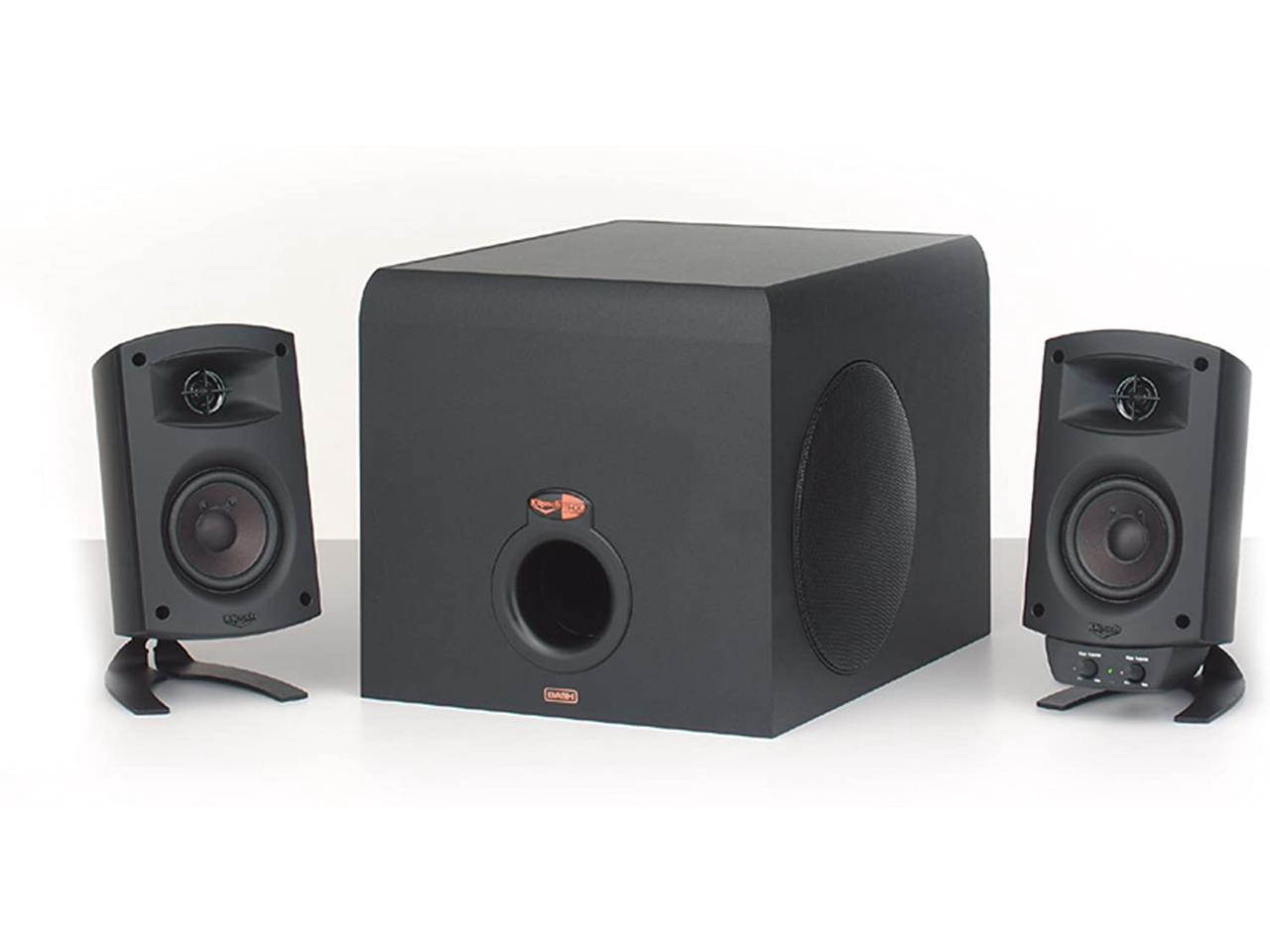 Klipsch ProMedia 2.1 THX Certified Computer Speaker System - Black