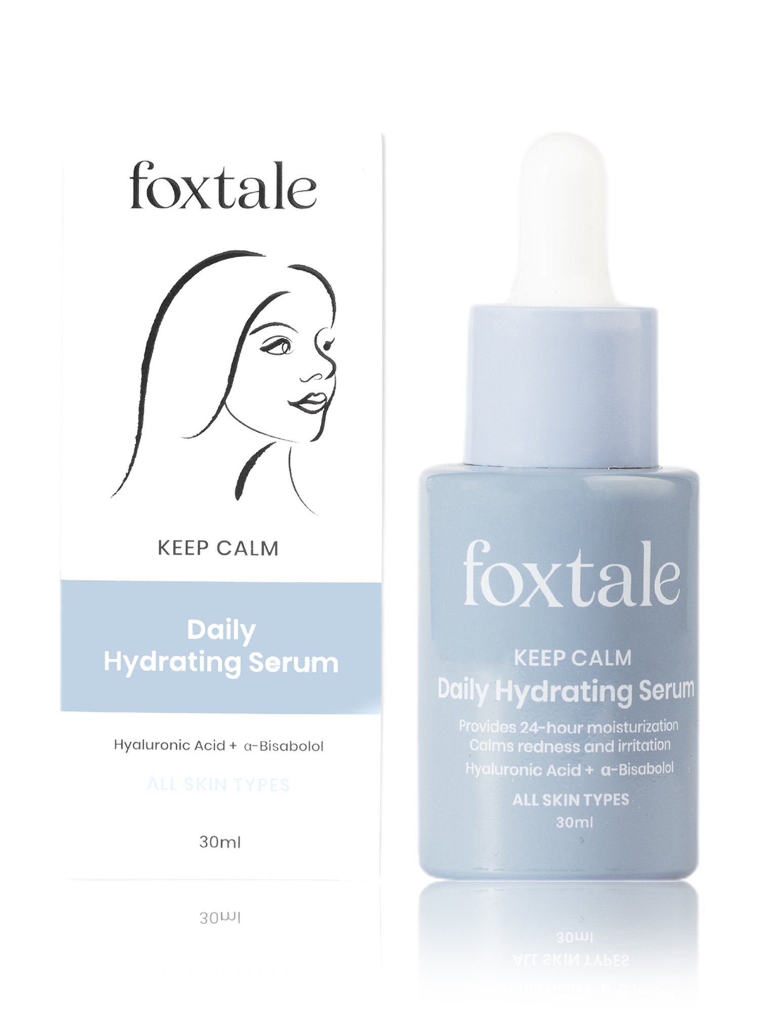 Foxtale Keep Calm Daily Hydrating Serum - 30 ml