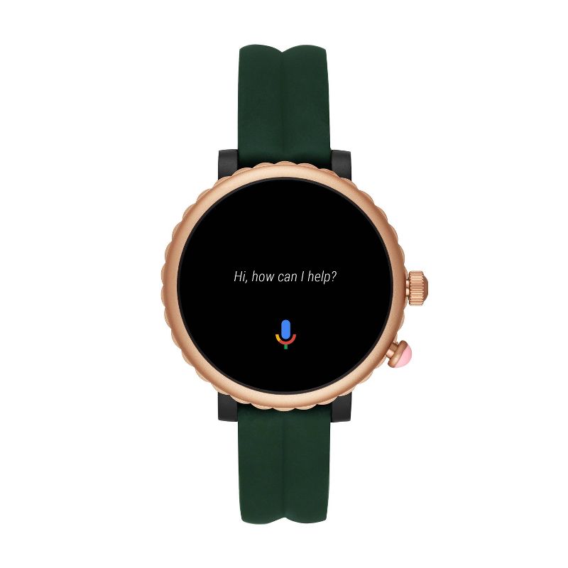 Kate Spade New York Sport Smartwatch 41mm - Rose and Black with Green Silicone