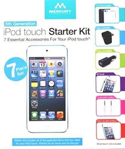 5th Generation Ipod Touch Starter Kit 7 Essential Accesories