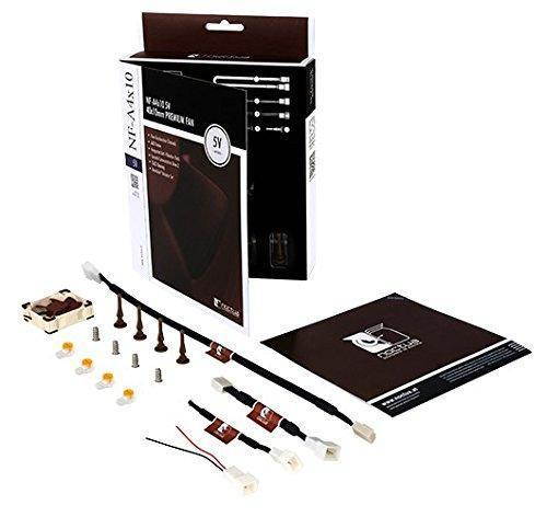 noctua aseries cooling fan blades with aao frame, sso2 bearing nfa4x10flx 5v