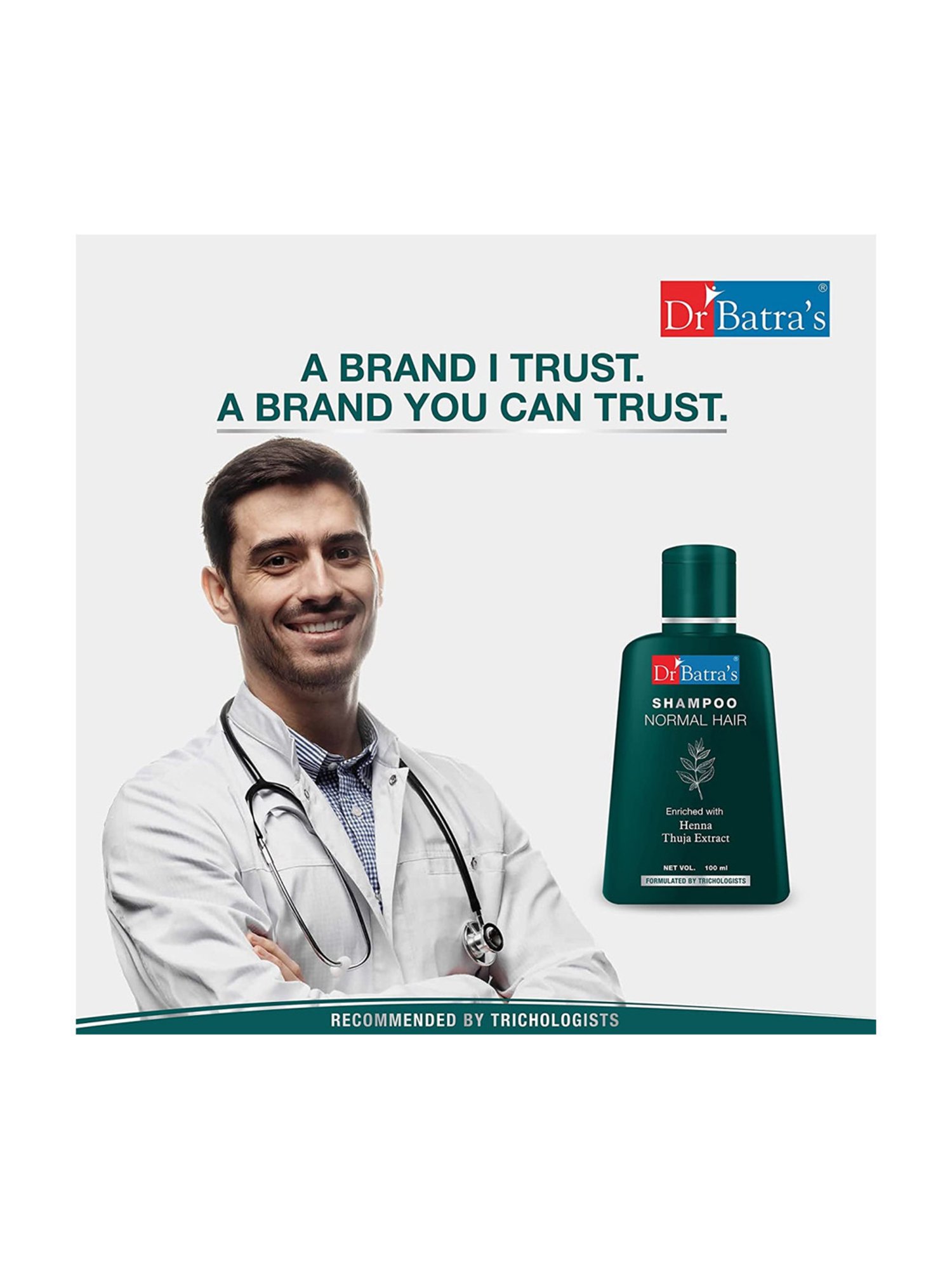 Dr Batra's Normal Shampoo (Pack Of 2)