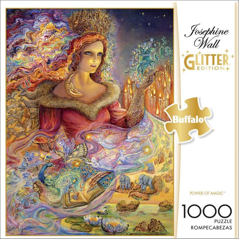 Buffalo Games Josephine Wall: Power of Magic Glitter Edition Jigsaw Puzzle - 1000pc