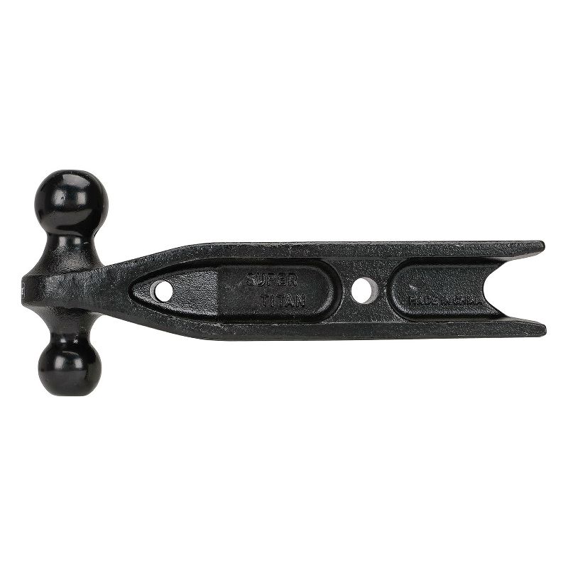 Draw-Tite 38180 Titan Class V Heavy Duty Steel Dual Ball Mount Hitch, 2 Inch and 2.31 Inch Mounts, 25,000 Pound Capacity