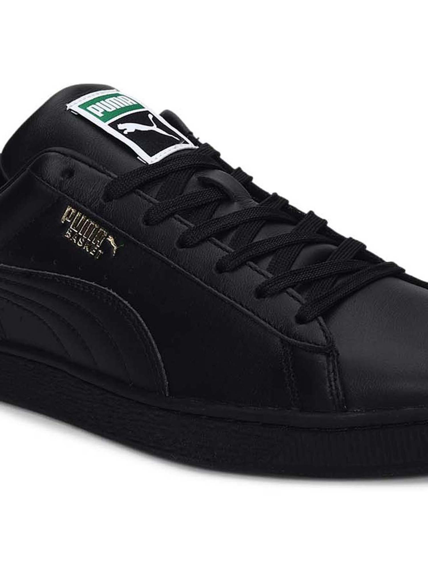 Puma Men's Basket Classic XXI Trainers Black Casual Sneakers
