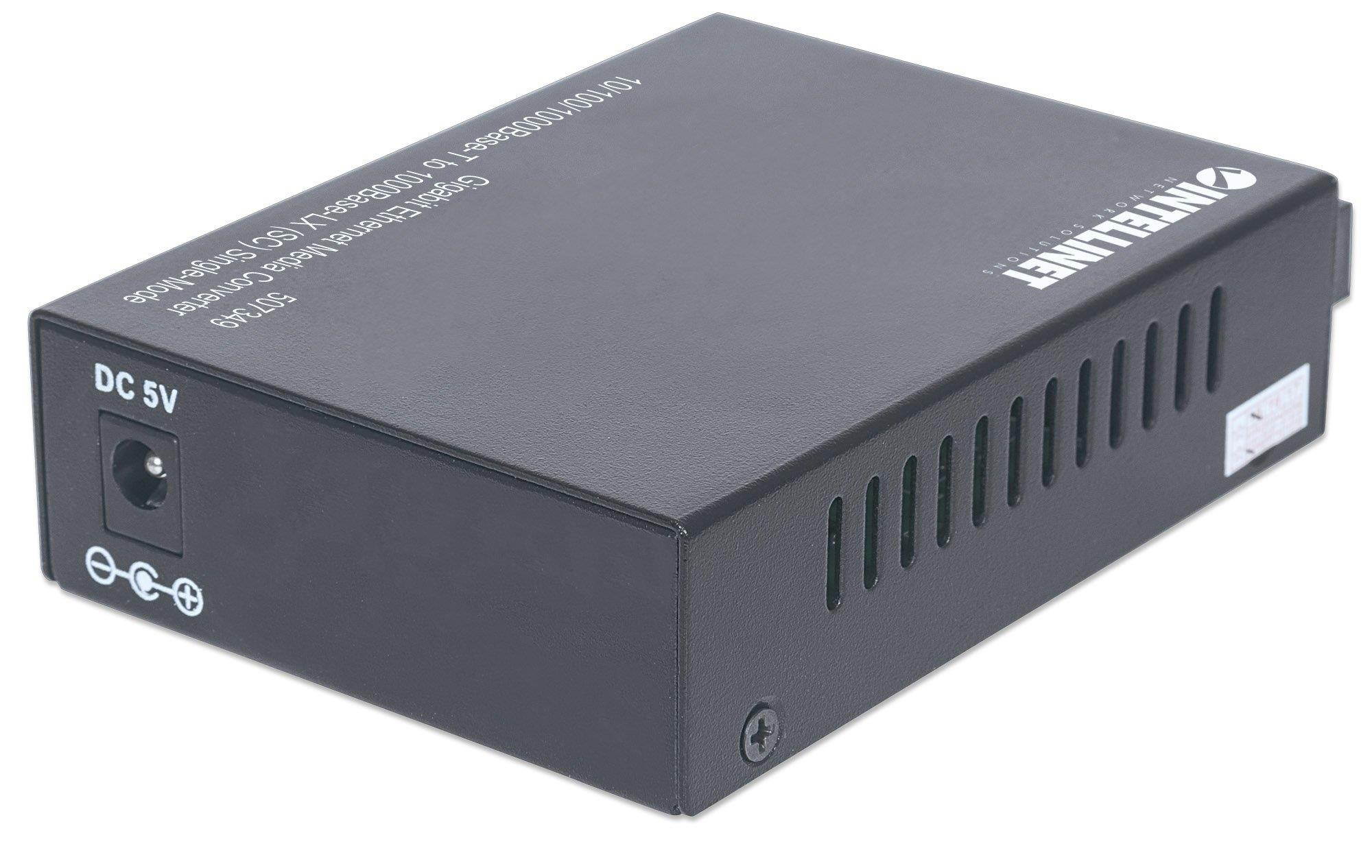 Intellinet Network (507349) Gigabit Ethernet Single mode Media Converter
