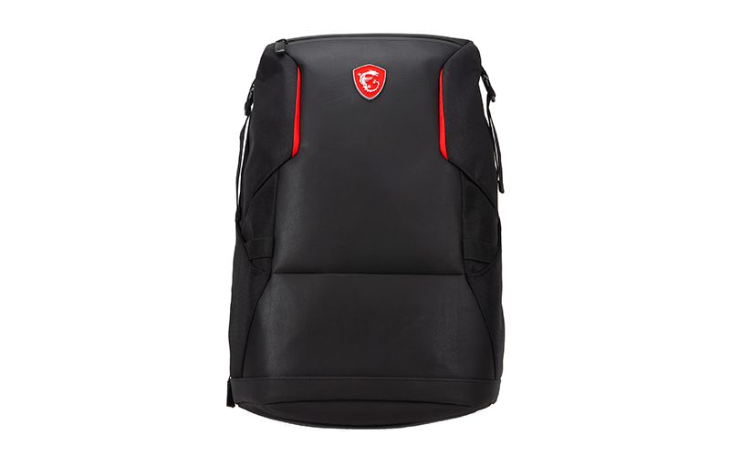 MSI Urban Raider Gaming Backpack Black - Fits up to 17" Laptops - Rated IPX2 for water resistance - Lightweight polyester exterior
